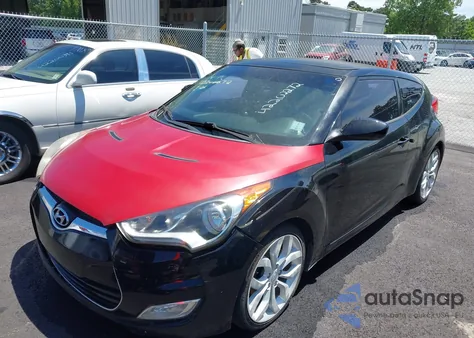 2012 Hyundai Veloster Base W/Gray из США, поврежденный, VIN KMHTC6AD4CU070537